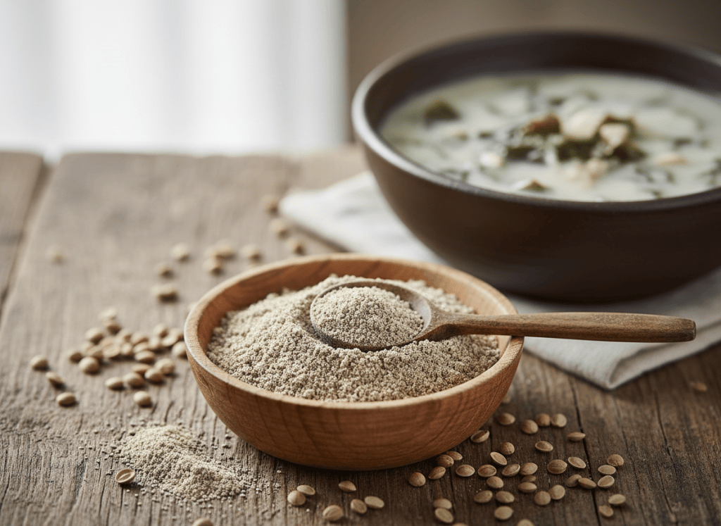 What is Deulkkaegaru? Korean Perilla Seed Powder Explained (+ Easy Deulkkae Miyeok-guk&nbsp;Recipe)