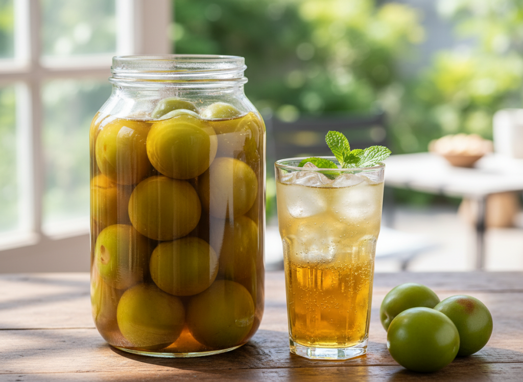 What is Maesil-cheong? Korean Green Plum Syrup Explained (+ Easy Maesil Ade&nbsp;Recipe)